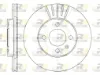 Disco do freio dianteiro Seat Ibiza 2 6K1