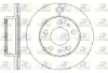 Disco do freio dianteiro Fiat Ducato 1 290