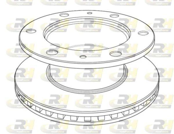Disco do freio traseiro NSX122020 Road House