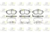 Sapatas do freio dianteiras de disco Subaru Forester 4 S13, SJ