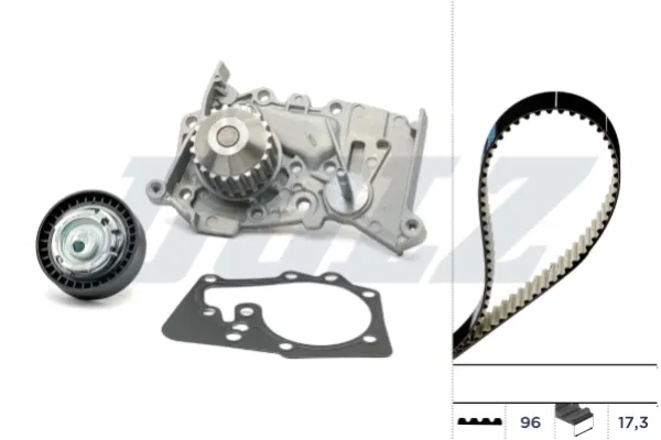 Correia do mecanismo de distribuição de gás, kit KD085 Dolz
