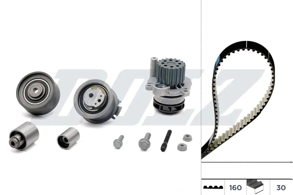 Correia do mecanismo de distribuição de gás, kit KD062 Dolz