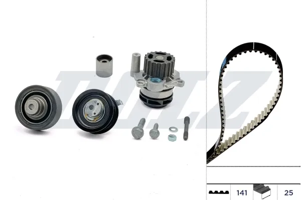 Correia do mecanismo de distribuição de gás, kit KD108 Dolz