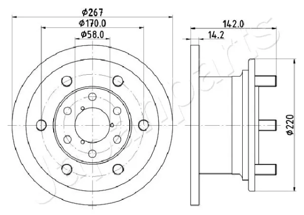 DI0254 Japan Parts