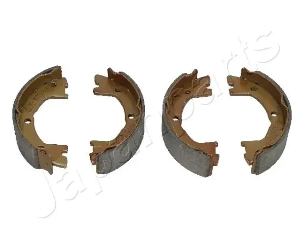 Sapatas do freio traseiras de tambor GF0228AF Japan Parts