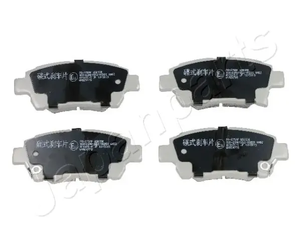 Sapatas do freio dianteiras de disco PA275AF Japan Parts