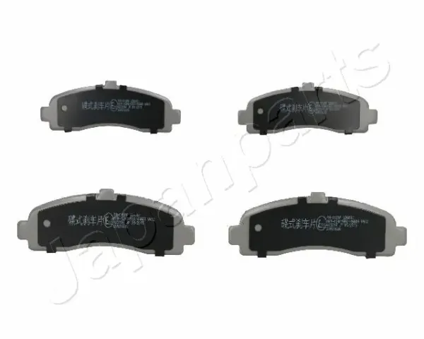 Sapatas do freio dianteiras de disco PA012AF Japan Parts