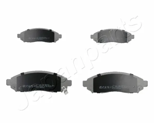 Sapatas do freio dianteiras de disco PA121AF Japan Parts