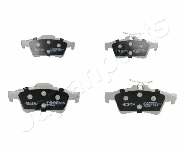Sapatas do freio traseiras de disco PP005AF Japan Parts