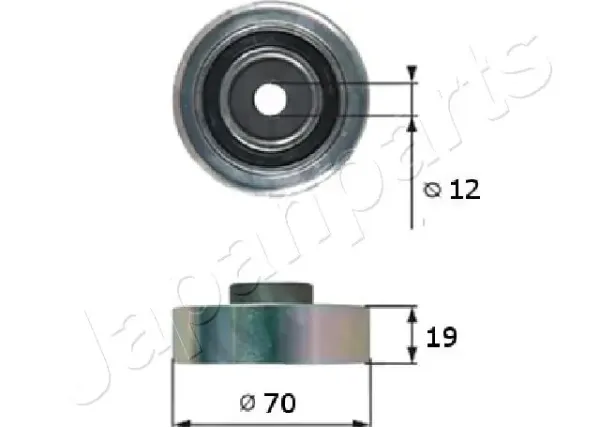 Rolo parasita da correia de transmissão RP815 Japan Parts