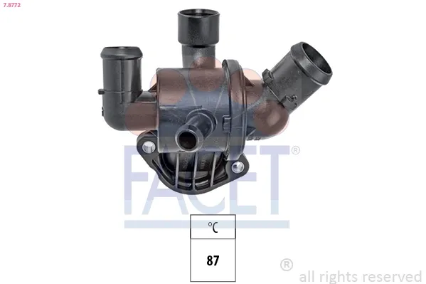 Caixa do termostato 78772 Facet