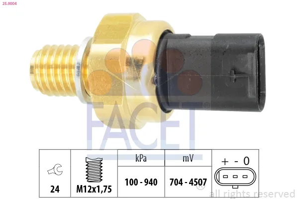 Sensor de pressão de óleo 55488247 AC Delco