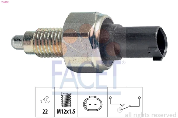 Sensor de ativação das luzes de marcha à ré на Mercedes A (W169)