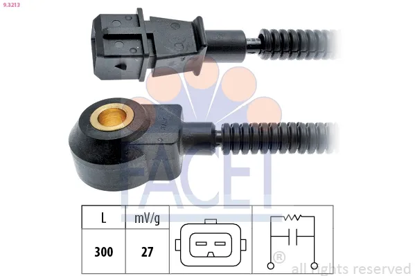 Sensor de detonação Hyundai Atos MX