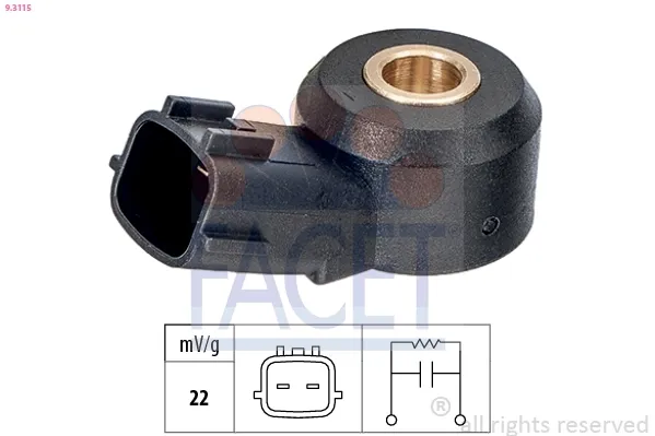 Sensor de detonação Fiat Palio 178DX