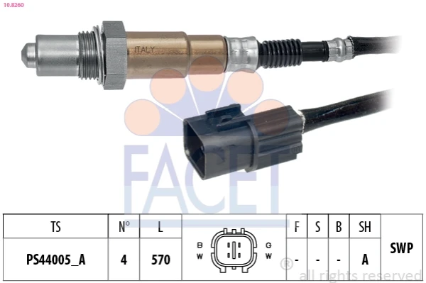 Sonda lambda, sensor de oxigênio para Hyundai Elantra (MD)