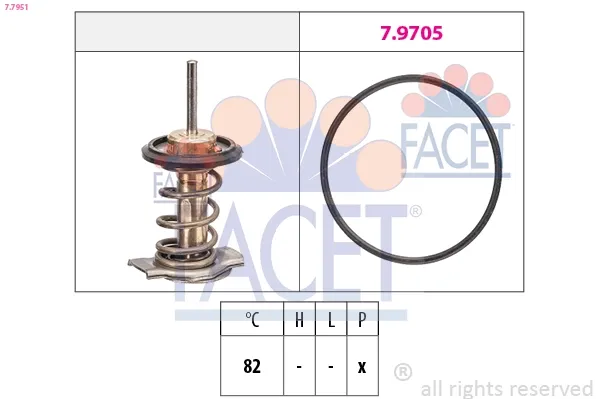 Termostato 5802386464 Fiat/Alfa/Lancia
