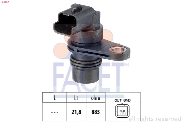 Sensor de velocidade para Citroen C3 (SH)