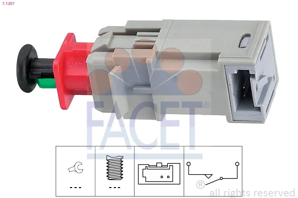 Sensor de ativação de embraiagem 71207 Facet