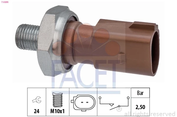 Sensor de pressão de óleo para Audi A6 (4A5, C8)
