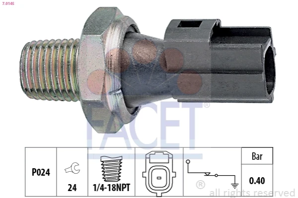Sensor de pressão de óleo para Jaguar X-type (CF1)