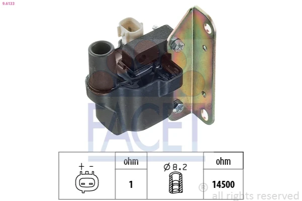 Bobina de ignição para Mazda 323 (BG)