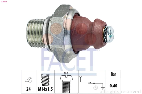 Sensor de pressão de óleo на Mercedes 100 (631)