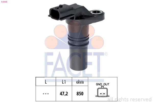 Sensor de posição (de revoluções) de cambota Renault LOGAN I sedan (LS) (2004 - 2025) preço, a partir de