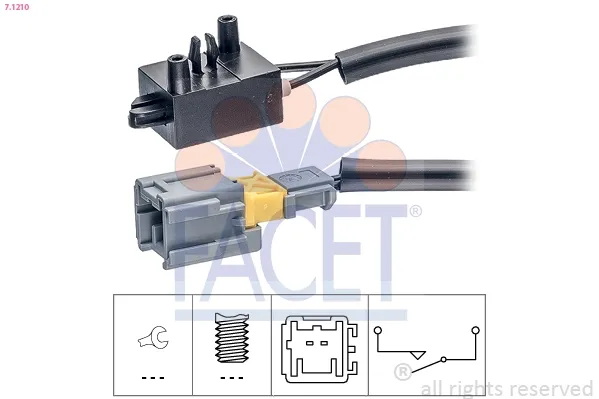 Sensor de ativação de embraiagem 71210 Facet