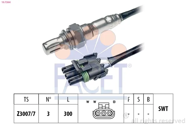 Sonda lambda, sensor de oxigênio Renault Clio I