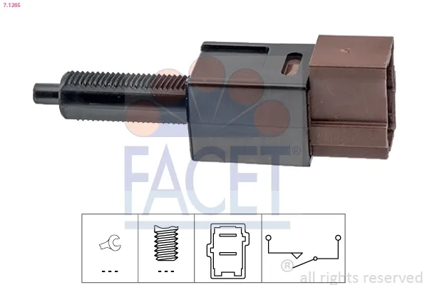Sensor de ativação do sinal de parada 71265 Facet