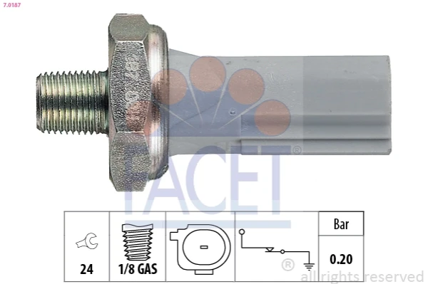 Sensor de pressão de óleo para Mitsubishi Outlander (CW)