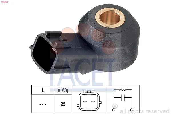 Sensor de detonação Mazda 3 BM, BN