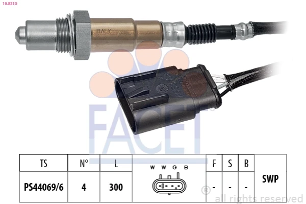 Sonda lambda, sensor de oxigênio para Alfa Romeo Giulietta (940)