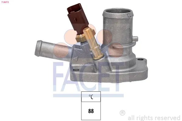 Termostato Fiat 500 hatchback (312) (2007 - 2025) preço, a partir de