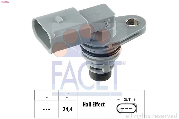 Sensor de posição da árvore distribuidora Volkswagen Golf IV carrinha (1J5) (1999 - 2006) preço, a partir de