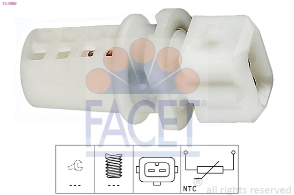 Sensor de temperatura da mistura de ar para Mitsubishi Carisma (DA)