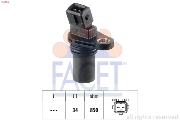 Sensor de velocidade para Smart FORTWO (450)