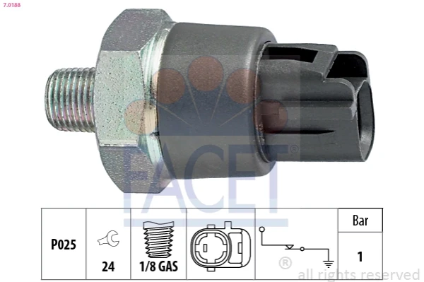 Sensor de pressão de óleo para Mazda 6 (GJ, GL)