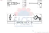 Fios de alta voltagem, kit 06A905409F VAG