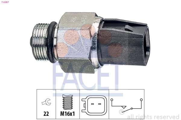 Sensor de ativação das luzes de marcha à ré para Ford S-Max (CDR)