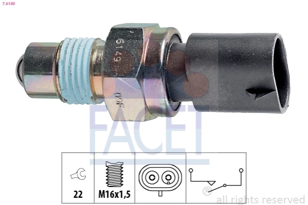 Sensor de ativação das luzes de marcha à ré para Ford Transit (V)