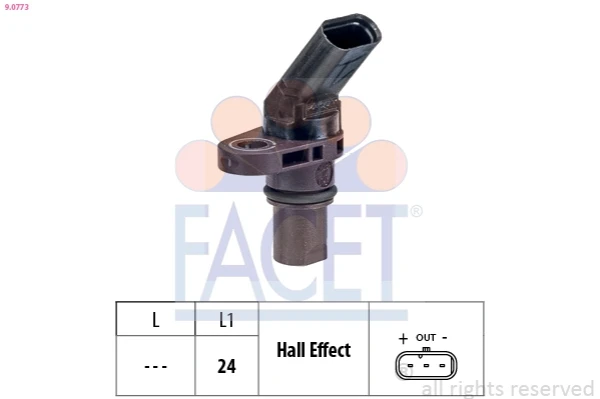 9.0773 Facet sensor de velocidade neutral