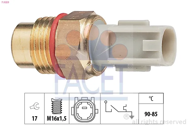 Sensor de temperatura do fluido de esfriamento Lexus RX 300
