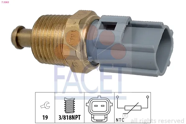 Sensor de temperatura do fluido de esfriamento Ford Escort VII sedan (GAL, AFL) (1995 - 1999) preço, a partir de