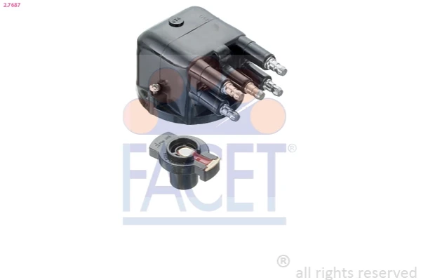 Tampa de distribuidor de ignição (distribuidor) para Peugeot 405 (4B)