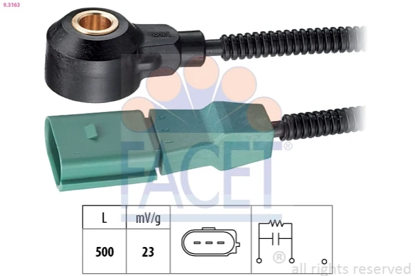Sensor de detonação para Audi A8 (4E2, 4E8)