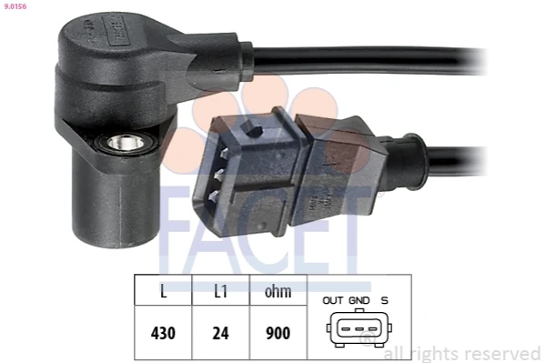 Sensor de posição (de revoluções) de cambota para Chery Tiggo (T11)