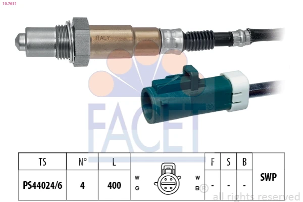Sonda lambda, sensor de oxigênio para Ford Orion (GAL)