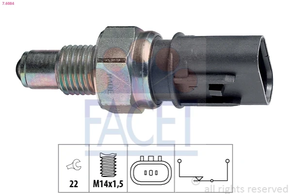MD730979 Hyundai/Kia sensor de ativação das luzes de marcha à ré